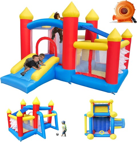 Ballsea bouncy castle with fan - ballsea,
