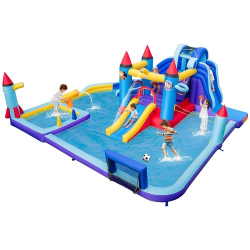 Rocket themed inflatable - rocket,