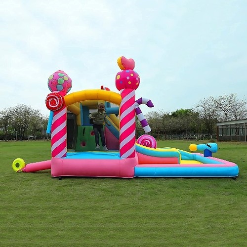 Inflatable bounce 550w house - bounce,